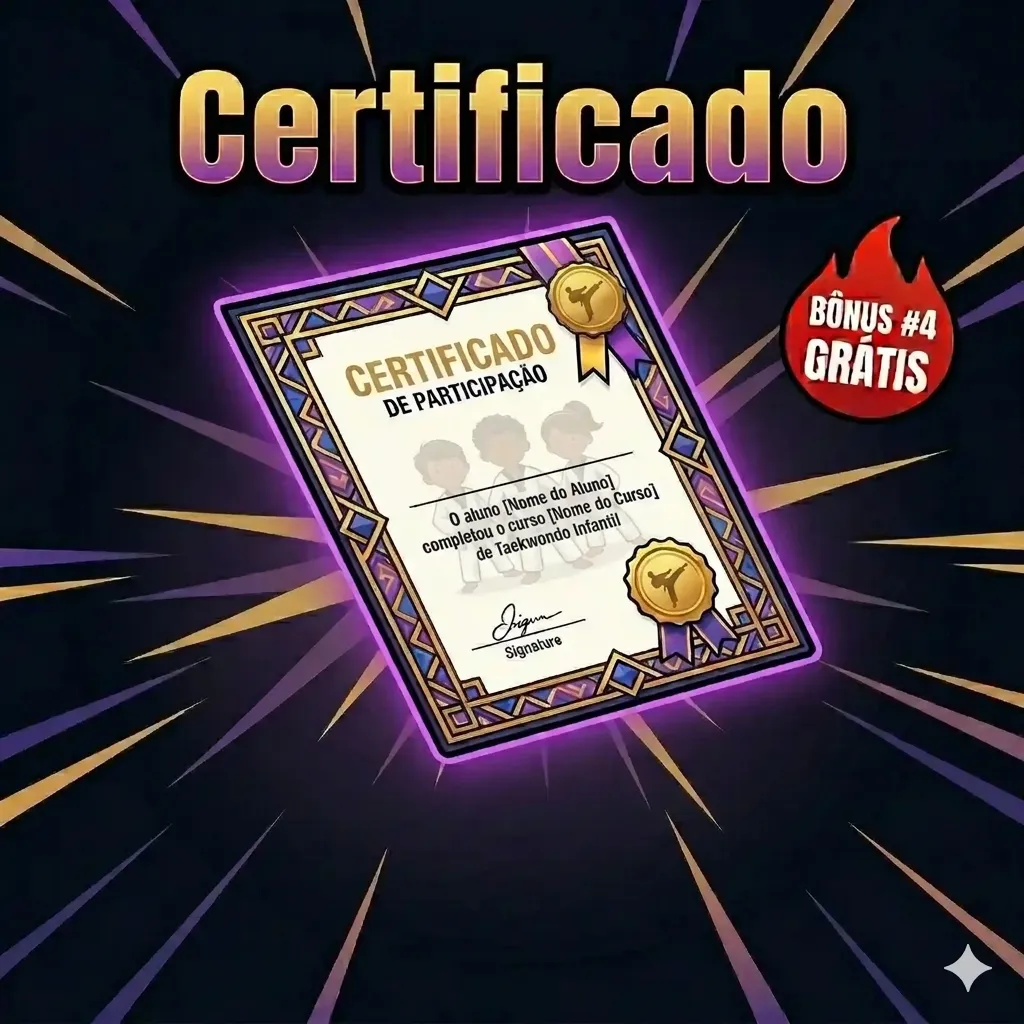 Bônus 4 — Certificado Oficial